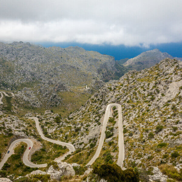 Torrent de Pareis - deepest canyon amd anazing mountains of Mallorca island, Spain